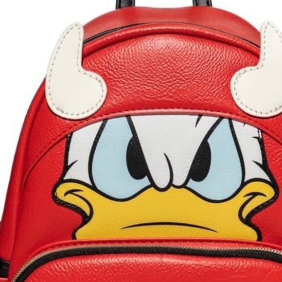 Loungefly Disney Devil Donald Duck Cosplay Mini Backpack‎ main image 4